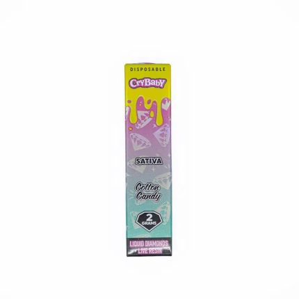 Crybaby Cotton Candy 2 Gram Disposable | Sativa